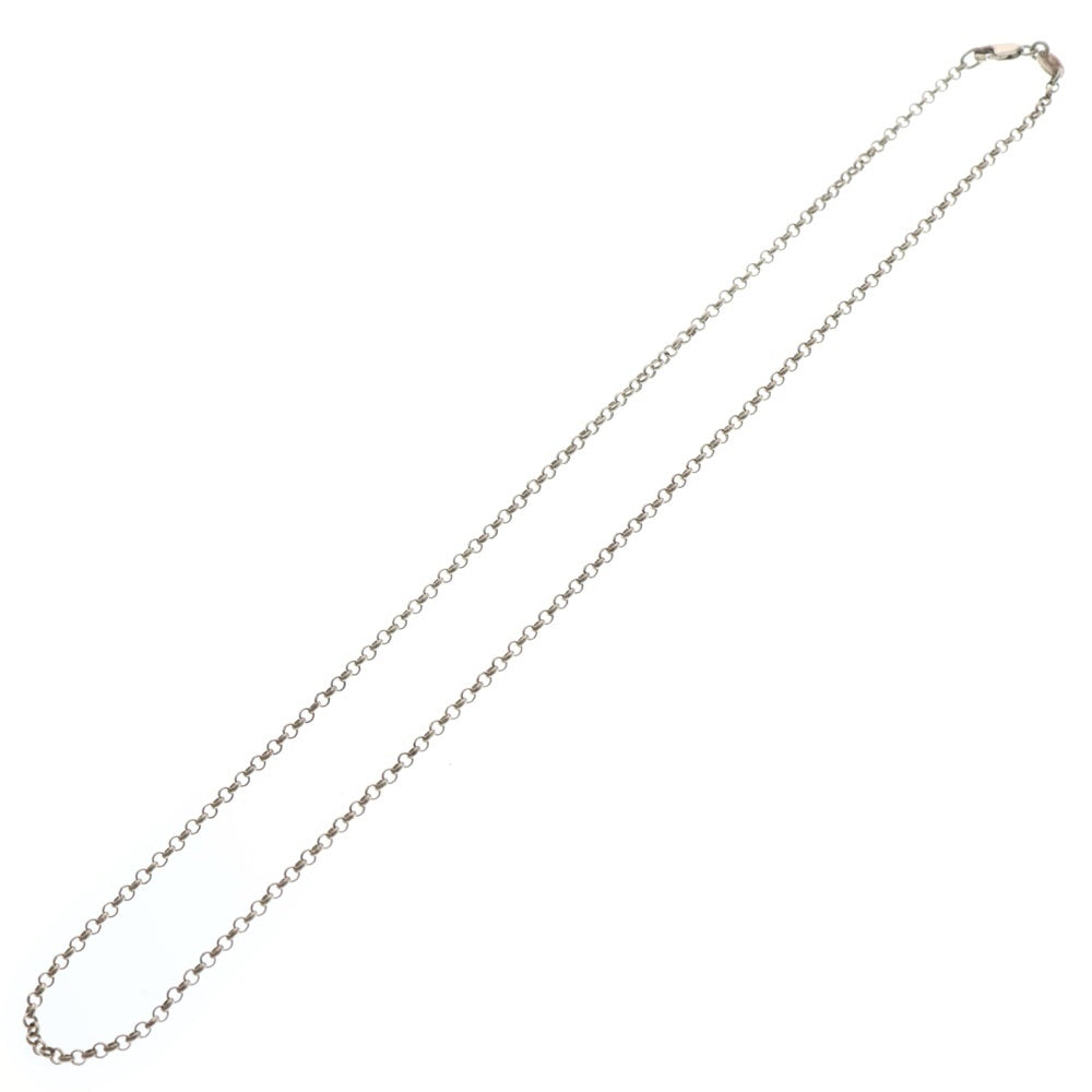 CHROME HEARTS(クロムハーツ) NECKCHAIN R18 ロールチェーンネックレス 18inch シルバー BCA083