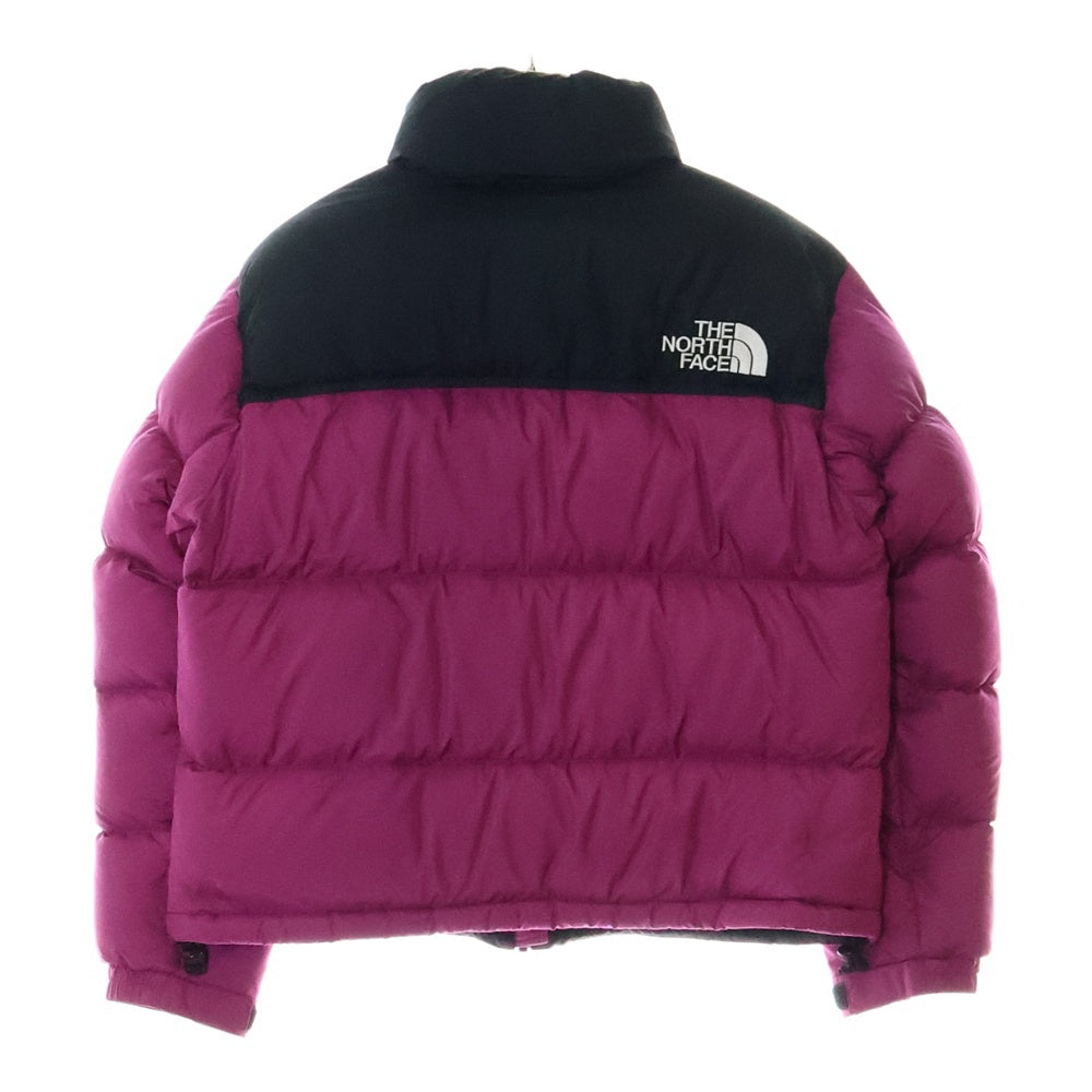 THE NORTH FACE(ザノースフェイス) SHORT NUPTSE JACKET ショート ヌプシ ジップアップダウンジャケット レディース ピンク/ブラック NDW91952