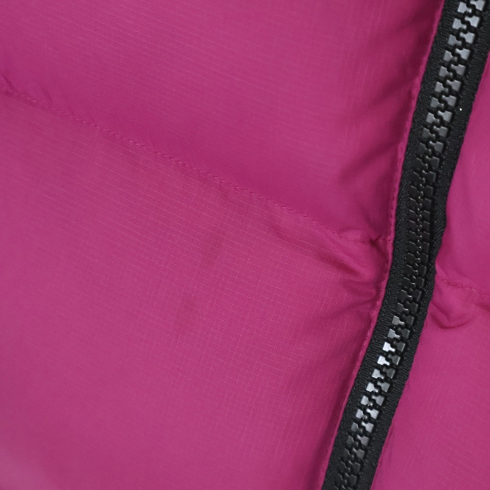 THE NORTH FACE(ザノースフェイス) SHORT NUPTSE JACKET ショート ヌプシ ジップアップダウンジャケット レディース ピンク/ブラック NDW91952