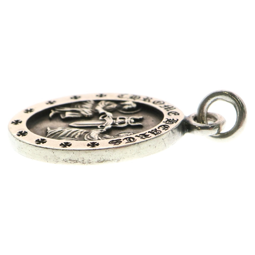 CHROME HEARTS(クロムハーツ) ANGEL MEDAL OVAL オーバルエンジェルメダル ペンダントトップ シルバー BCA207