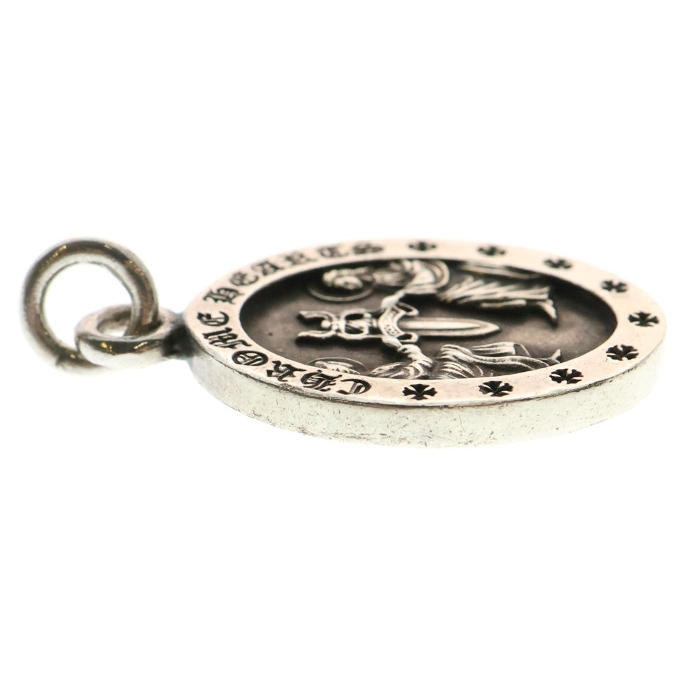 CHROME HEARTS(クロムハーツ) ANGEL MEDAL OVAL オーバルエンジェルメダル ペンダントトップ シルバー BCA207