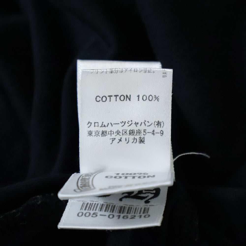 CHROME HEARTS(クロムハーツ) Horseshoe Tee ホースシューロゴ クルーネック ショートスリーブ カットソー 半袖 Tシャツ ブラック