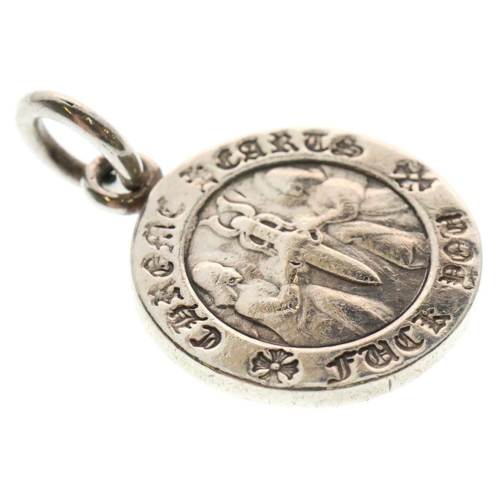 CHROME HEARTS(クロムハーツ) CHRM ANGL MDL V1 エンジェルメダルチャーム ペンダントトップ シルバーBCA229