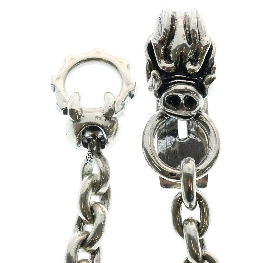 STARLINGEAR(スターリンギア) Basic Link 1Bruiser Gear Hoop Hog Keeper WC ベーシックリンク ブルザー ギアフープ ウォレットチェーン シルバー
