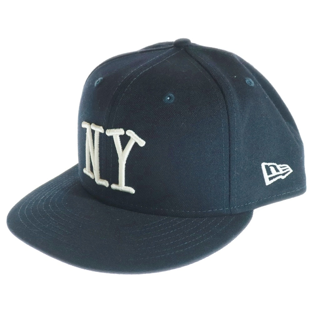 STUSSY(ステューシー) ×NEW ERA NY LOGO CAP NY刺繍 ロゴ 6パネル ベースボールキャップ 帽子 ネイビー