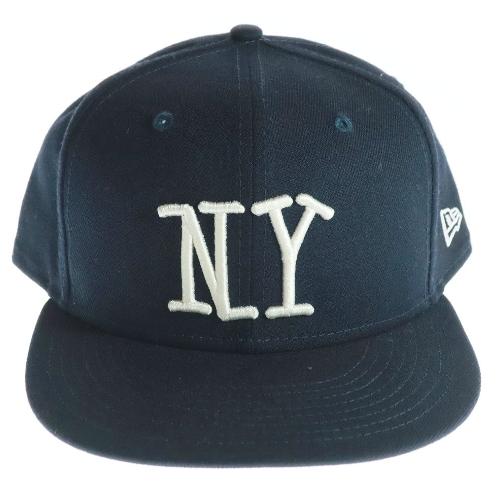 STUSSY(ステューシー) ×NEW ERA NY LOGO CAP NY刺繍 ロゴ 6パネル ベースボールキャップ 帽子 ネイビー