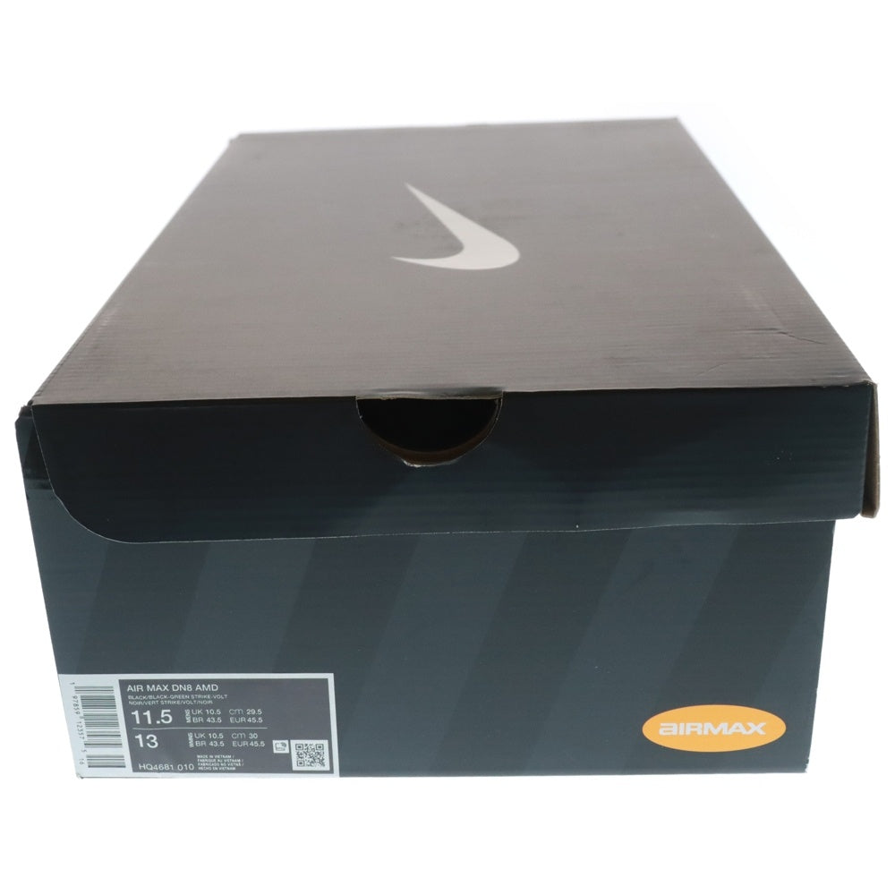 NIKE(ナイキ) AIR MAX DN8 AMD エアマックス DN8 ローカットスニーカー ブラック/グリーン US11.5/29.5cm HQ4681-010
