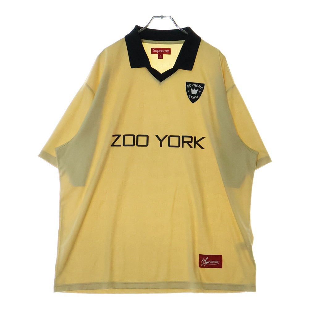 SUPREME(シュプリーム) 25SS Zoo York Soccer Jeysey ズーヨーク サッカージャージー 半袖カットソー ゴールド