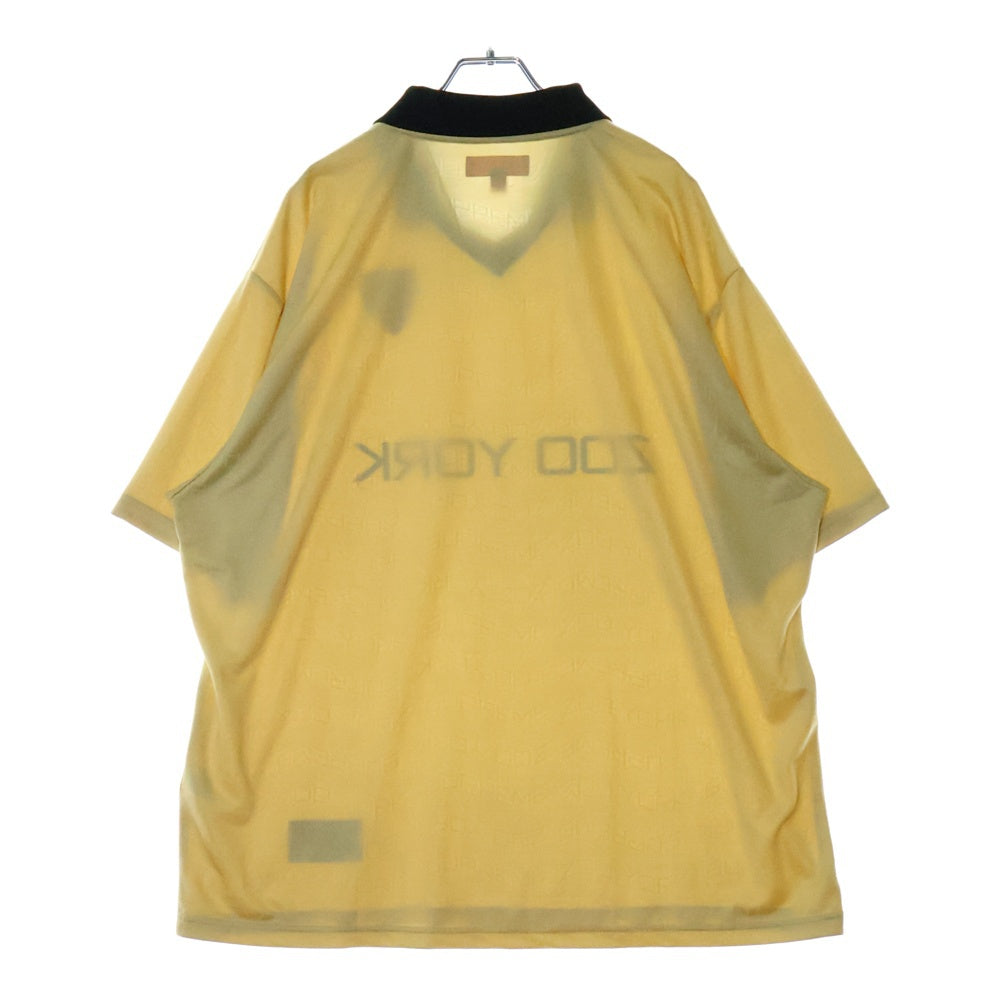 SUPREME(シュプリーム) 25SS Zoo York Soccer Jeysey ズーヨーク サッカージャージー 半袖カットソー ゴールド
