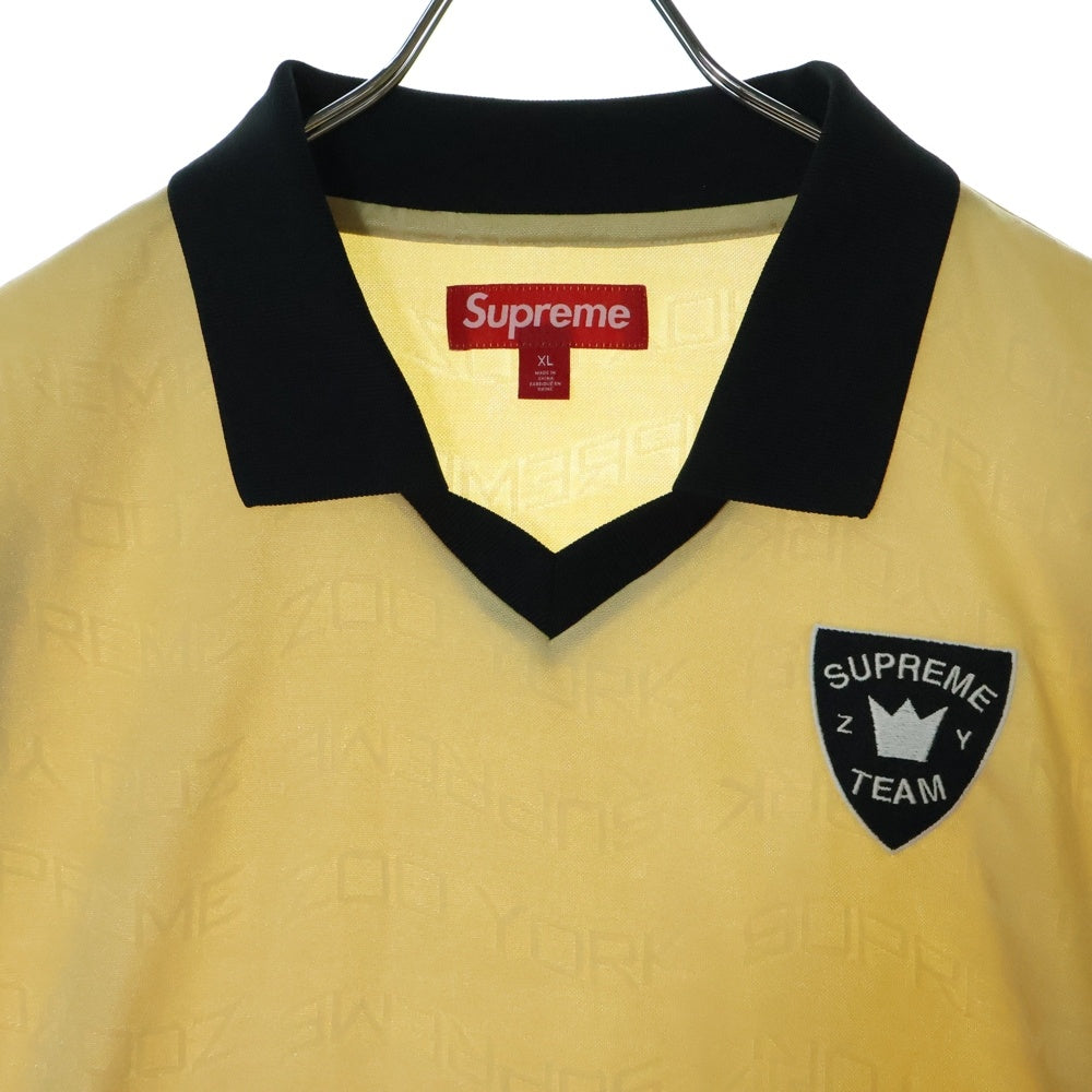 SUPREME(シュプリーム) 25SS Zoo York Soccer Jeysey ズーヨーク サッカージャージー 半袖カットソー ゴールド