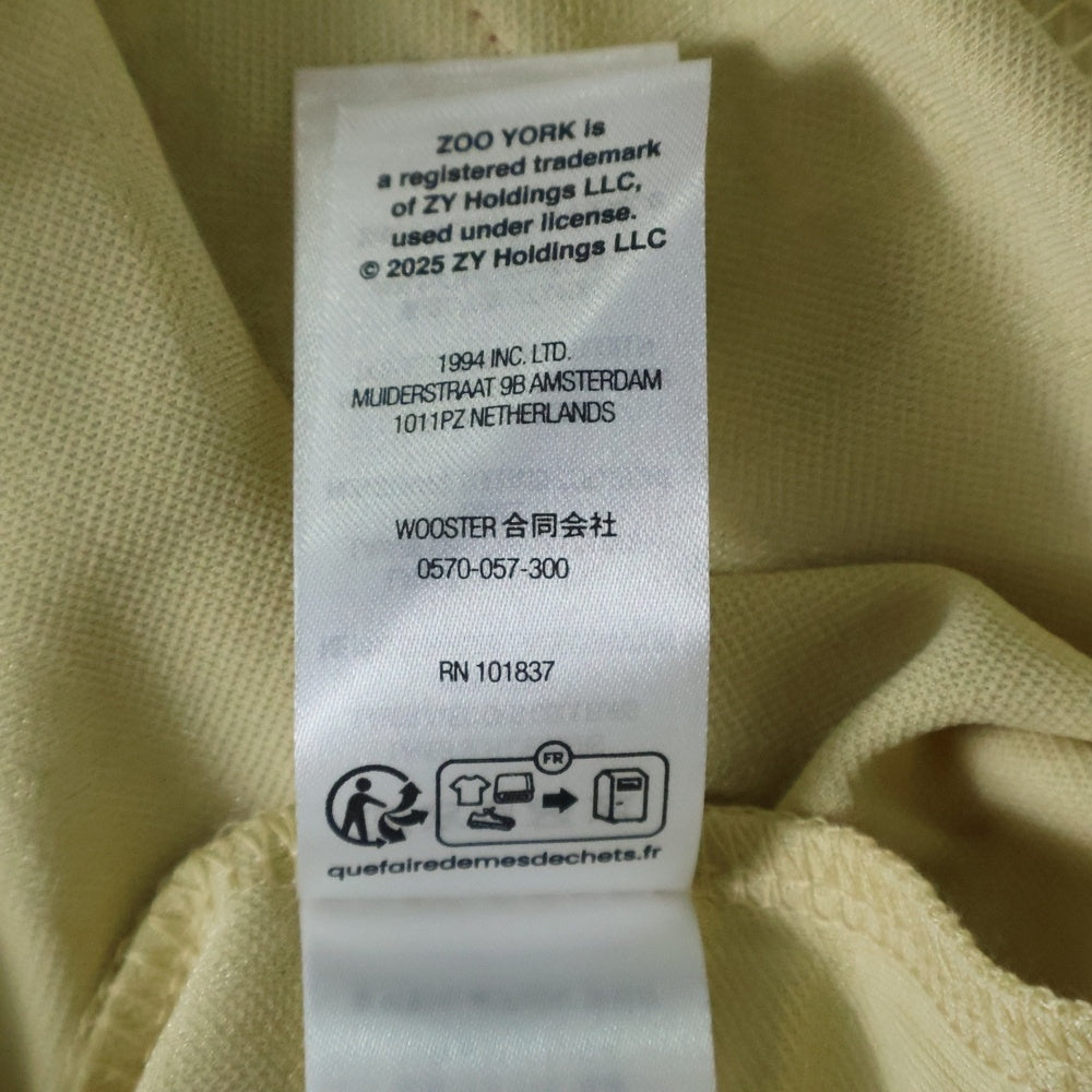 SUPREME(シュプリーム) 25SS Zoo York Soccer Jeysey ズーヨーク サッカージャージー 半袖カットソー ゴールド