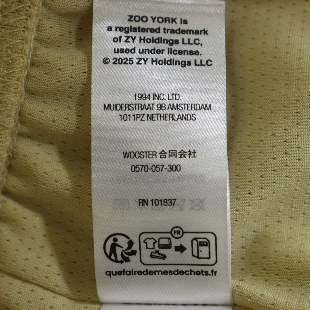 SUPREME(シュプリーム) 25SS Zoo York Soccer Short ズーヨーク サッカーショーツ ハーフパンツ ゴールド