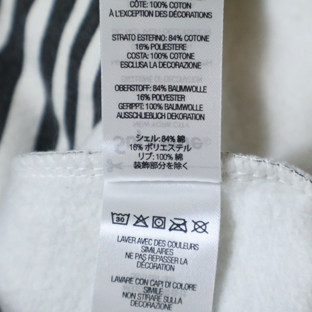 SUPREME(シュプリーム) 22AW Box Logo Crewneck Sweatshirt ゼブラ ボックスロゴ クルーネック スウェット トレーナー ブラック/ホワイト