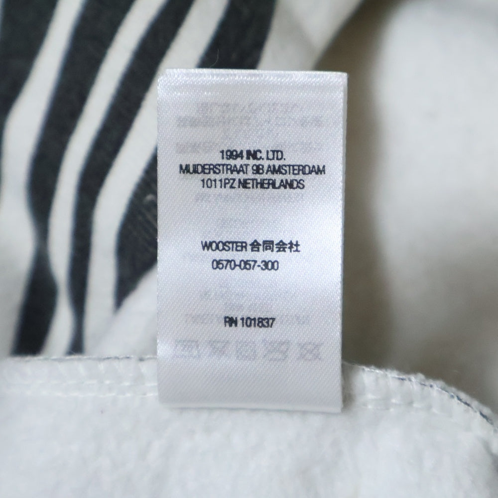 SUPREME(シュプリーム) 22AW Box Logo Crewneck Sweatshirt ゼブラ ボックスロゴ クルーネック スウェット トレーナー ブラック/ホワイト