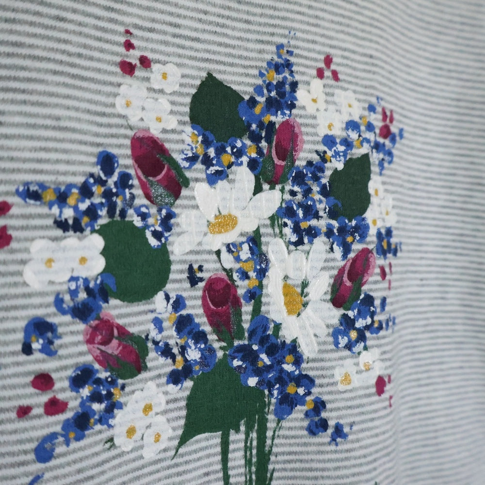 SUPREME(シュプリーム) 24SS Bouquet S/S Top ブーケ プリント 半袖カットソー Tシャツ グレー