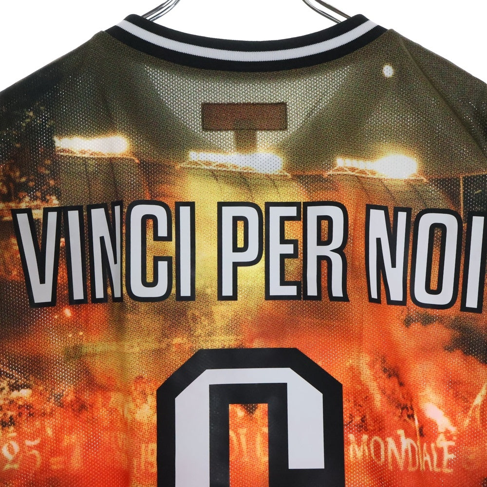 SUPREME(シュプリーム) 25SS Vinci Per Noi Soccer Jersey ヴィンチ ペル ノイ サッカージャージ 半袖カットソー Tシャツ オレンジ