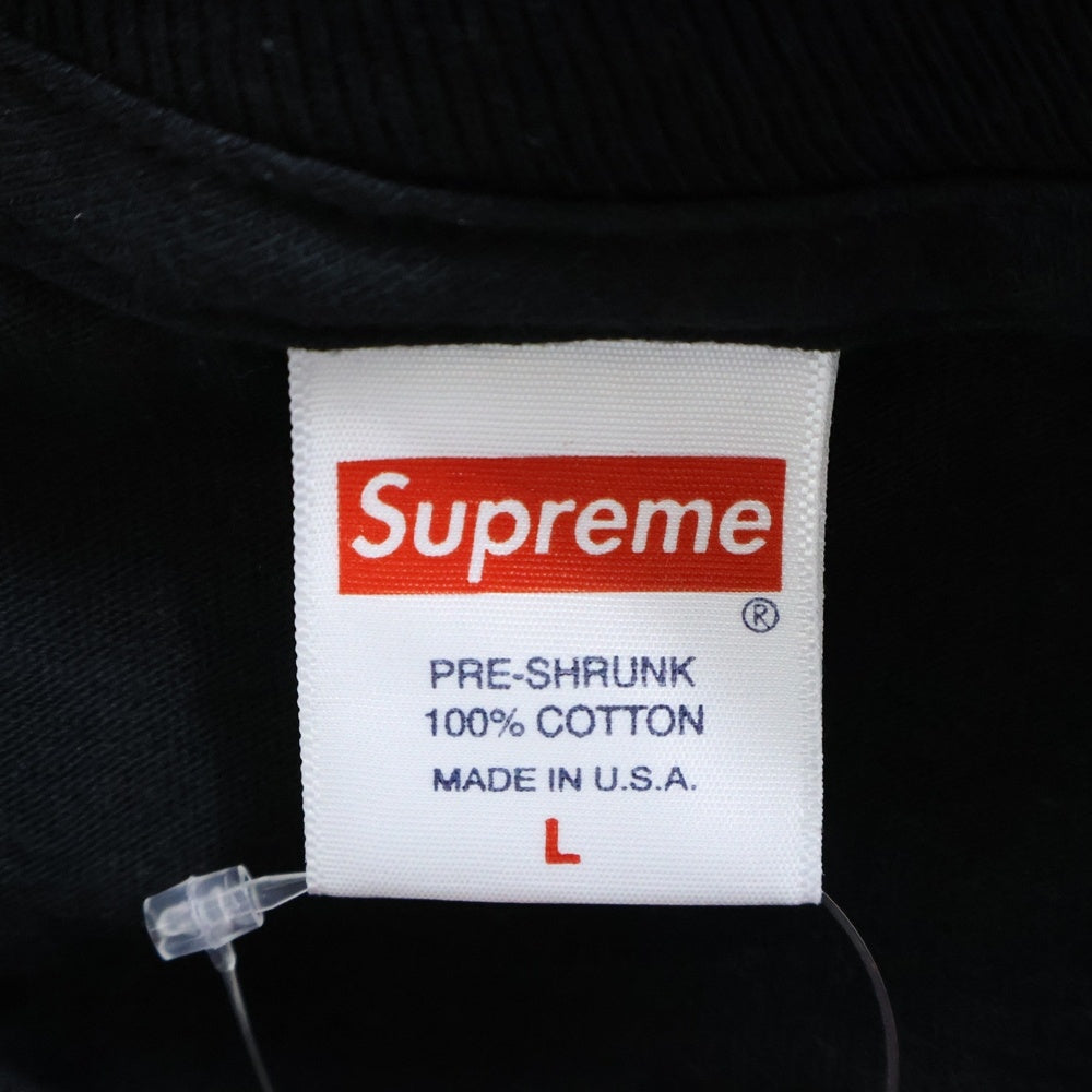 SUPREME(シュプリーム) 22SS Futura Tee フューチュラ プリント 半袖カットソー Tシャツ ブラック