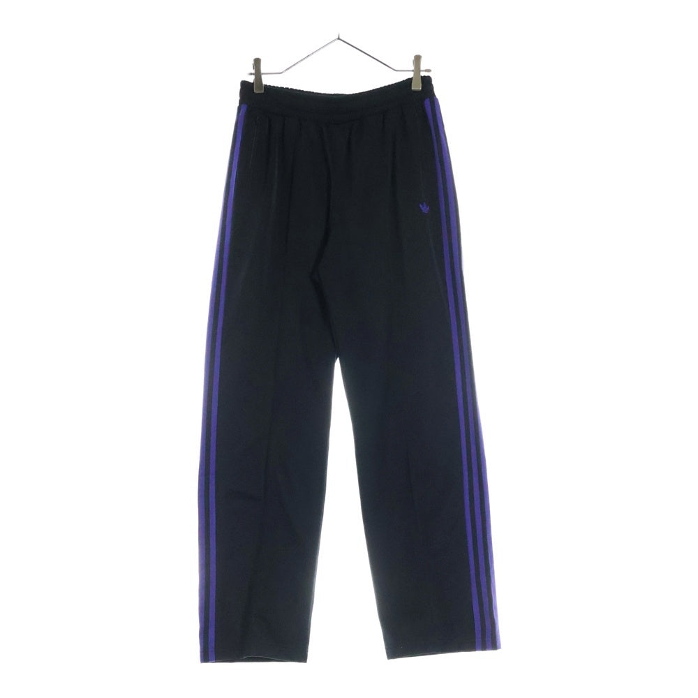 adidas(アディダス) TRACKSUIT PANTS トラックスーツ ベッケンバウアー ドローストリング パンツ ブラック/パープル IZ4927