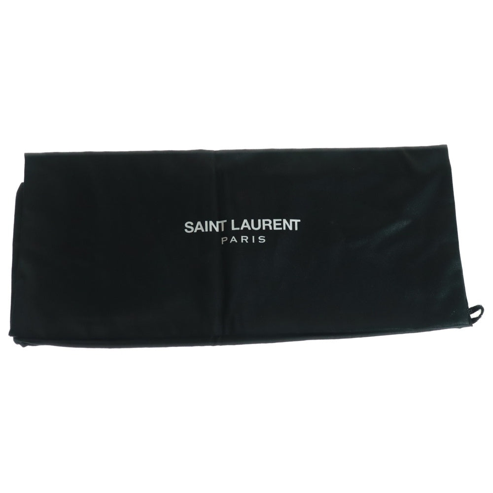 SAINT LAURENT PARIS(サンローランパリ) SL/02H バイカラー レザー ハイカットスニーカー ブラック/レッド 330264