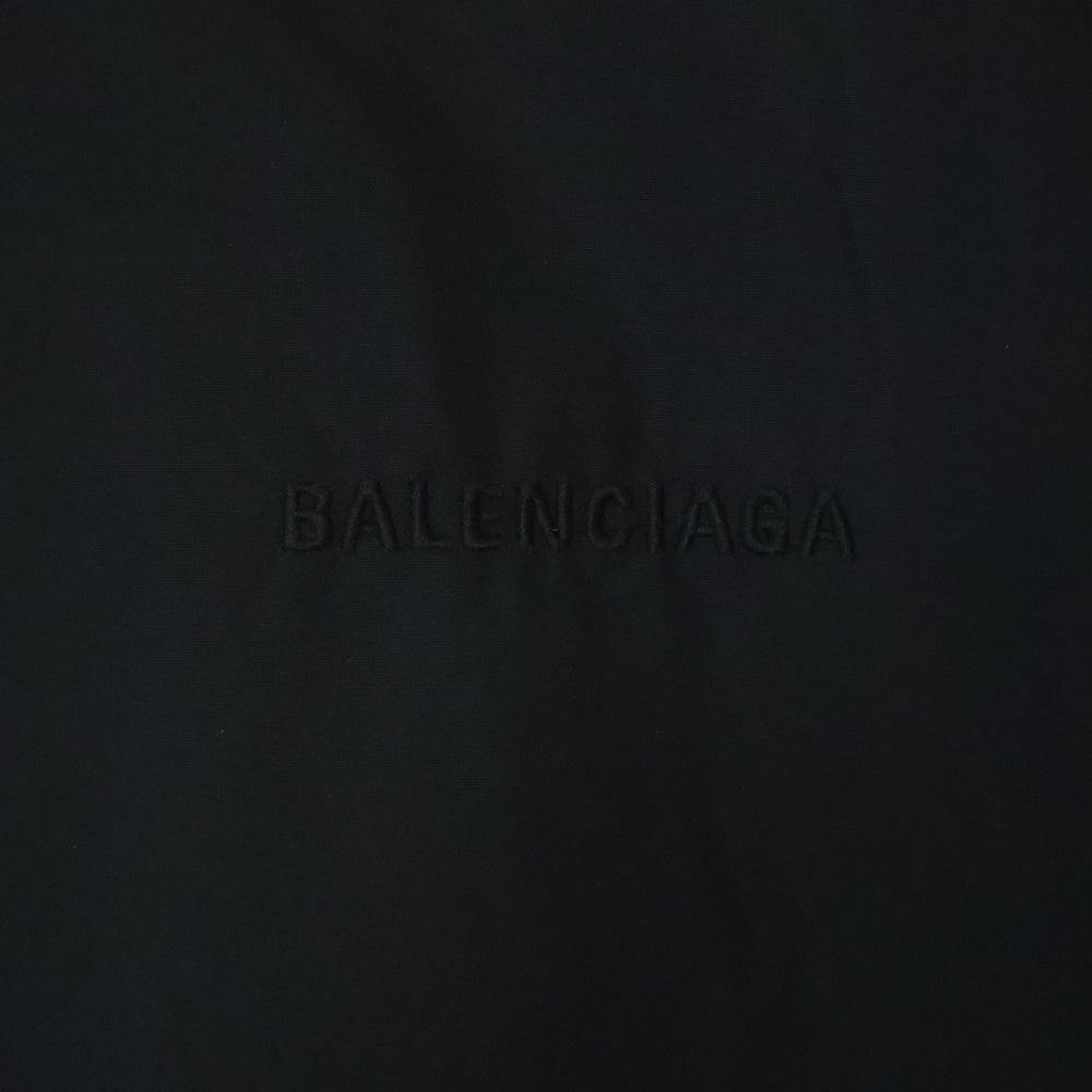 BALENCIAGA(バレンシアガ) WARDROBE FREE BACK PRINT NYLON JACKET FREE バックプリント ジップアップ ナイロンジャケット ブラック 662984 TF004