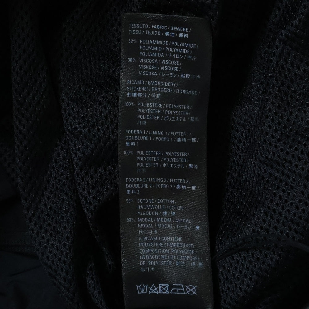 BALENCIAGA(バレンシアガ) WARDROBE FREE BACK PRINT NYLON JACKET FREE バックプリント ジップアップ ナイロンジャケット ブラック 662984 TF004