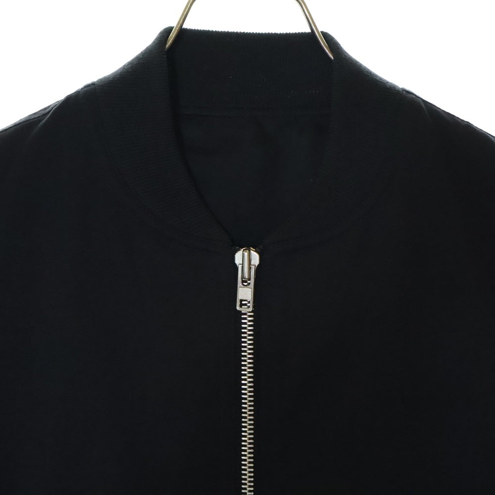 Rick Owens(リックオウエンス) 15SS ジップアップ ボンバーブルゾン ジャケット MA-1 ブラック RU15S4791-MU