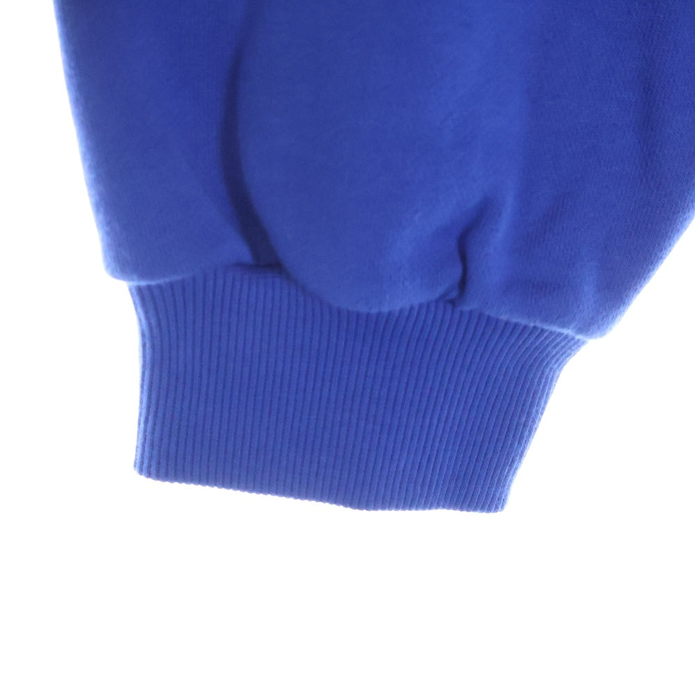 CELINE(セリーヌ) 21SS LOOSE HOODIE WHIT HOOD LOGO フードロゴ スウェット プルオーバーパーカー ブルー 2Y499052H