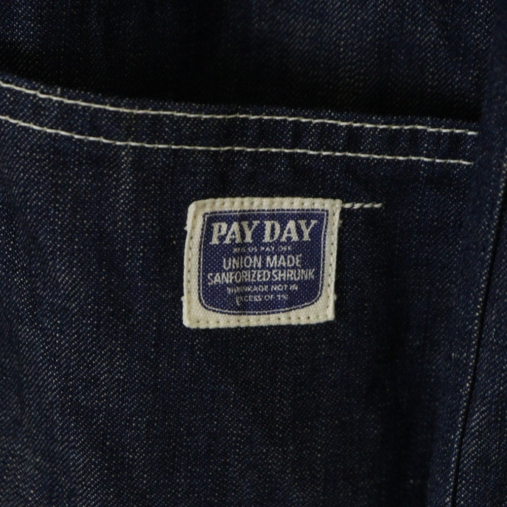 PAY DAY(ペイデイ) 40S PAY DAY ペイデイ 大戦 デニム カバーオール インディゴ 1555787