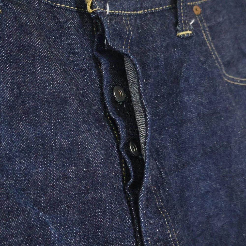 WAREHOUSE(ウェアハウス) 25周年限定 1946モデル リジッド ボタンフライデニムパンツ インディゴ S1001XX