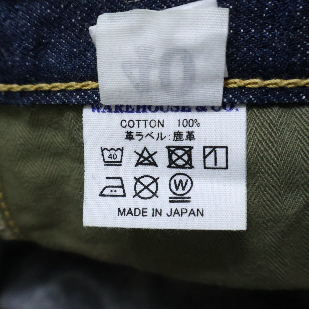 WAREHOUSE(ウェアハウス) 25周年限定 1946モデル リジッド ボタンフライデニムパンツ インディゴ S1001XX