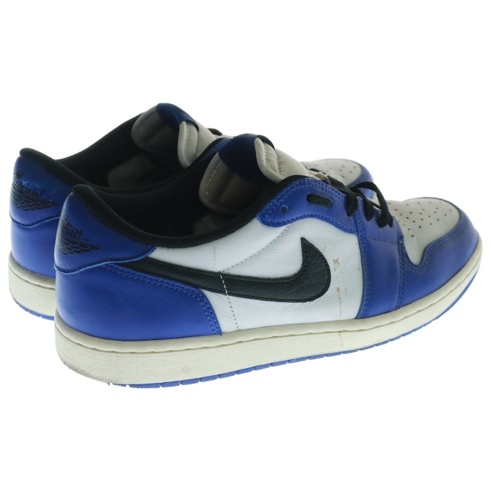 NIKE(ナイキ) AIR JORDAN 1 RETRO LOW OG エアジョーダン 1 レトロ ゲームロイヤル ローカットスニーカー ブルー US10.5/28.5cm CZ0790-140