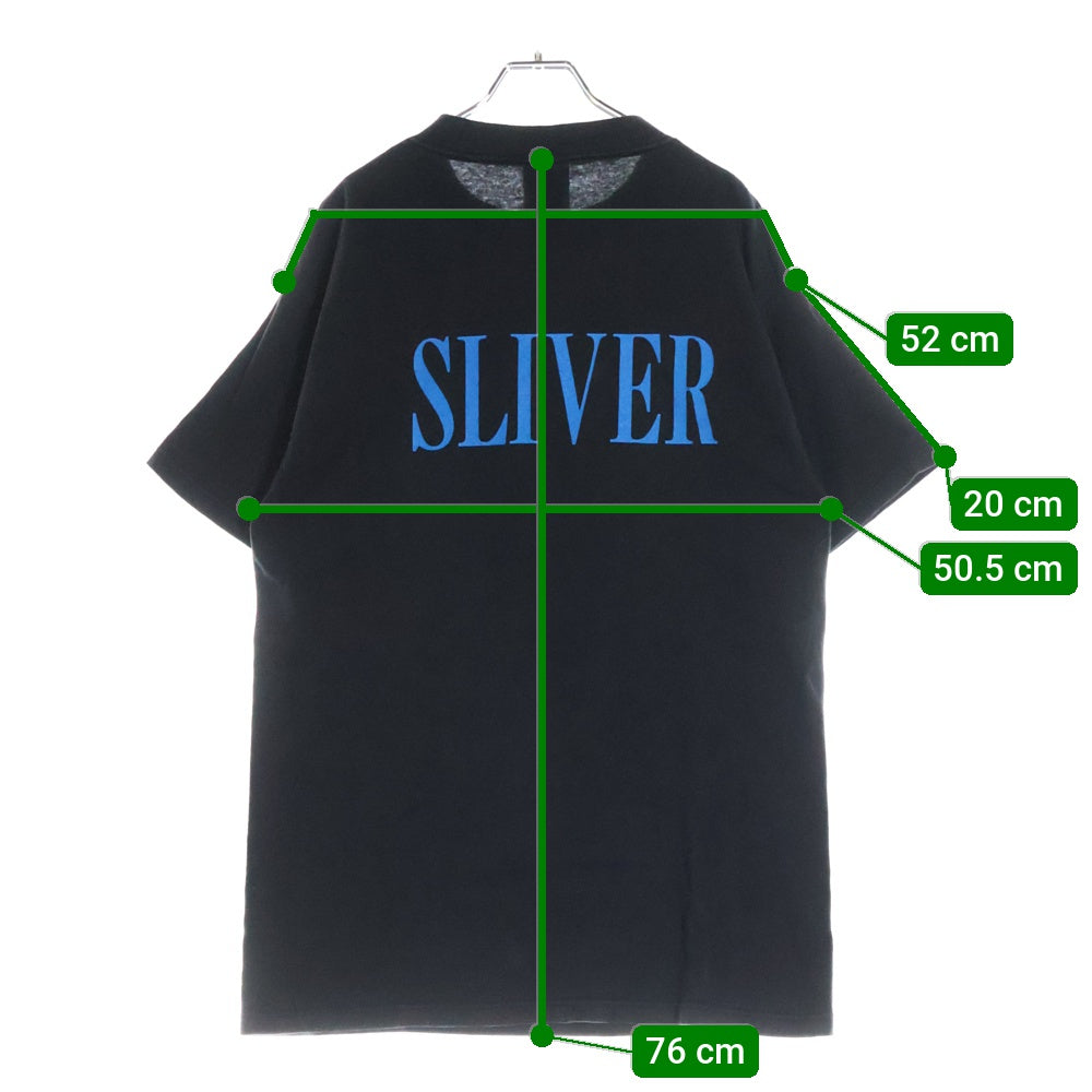VINTAGE(ヴィンテージ) 90S NIRVANA SLIVER TEE ニルヴァーナ スリヴァー ヴィンテージ プリントTシャツ 半袖カットソー ブラック