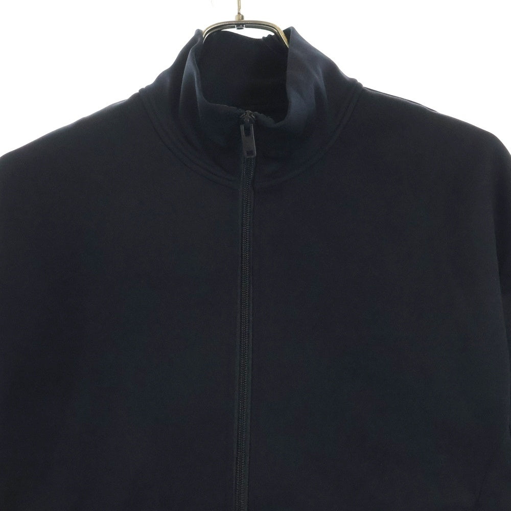 Y-3(ワイスリー) W 3S RELX TT リラックス ジップアップ サイドメッシュ 半袖 トラックジャケット ブラック JN4984