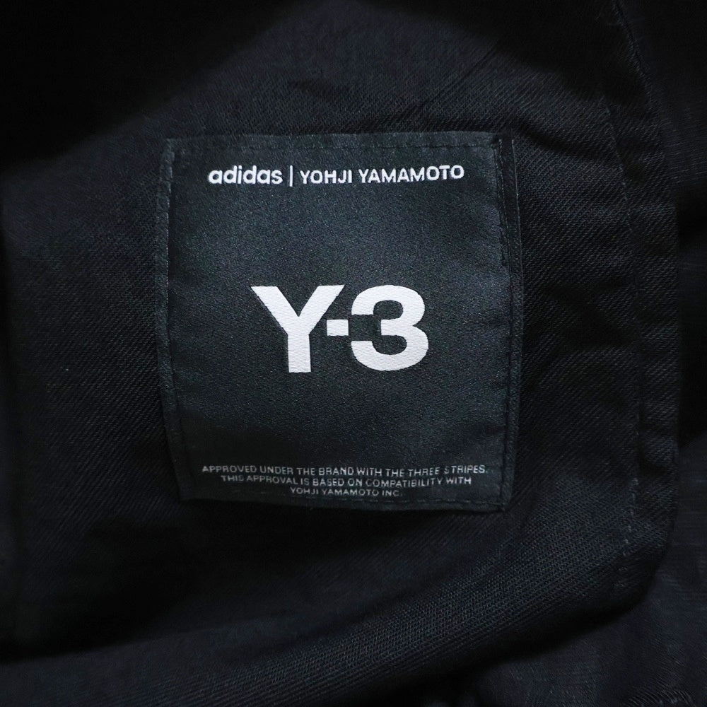 Y-3(ワイスリー) W WTWILL PNT ウォッシュド ツイル ドローストリング ナイロンパンツ ブラック JD3517