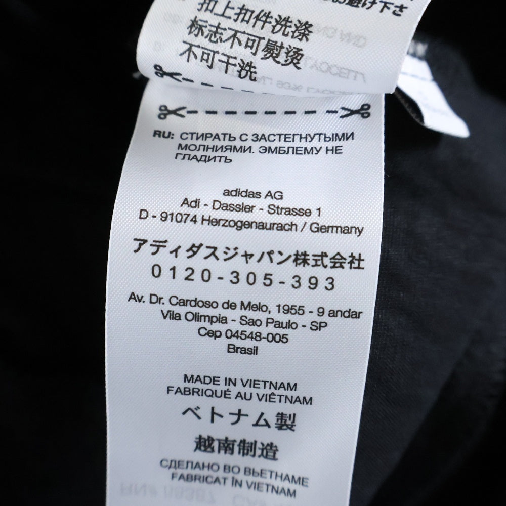 Y-3(ワイスリー) W WTWILL PNT ウォッシュド ツイル ドローストリング ナイロンパンツ ブラック JD3517
