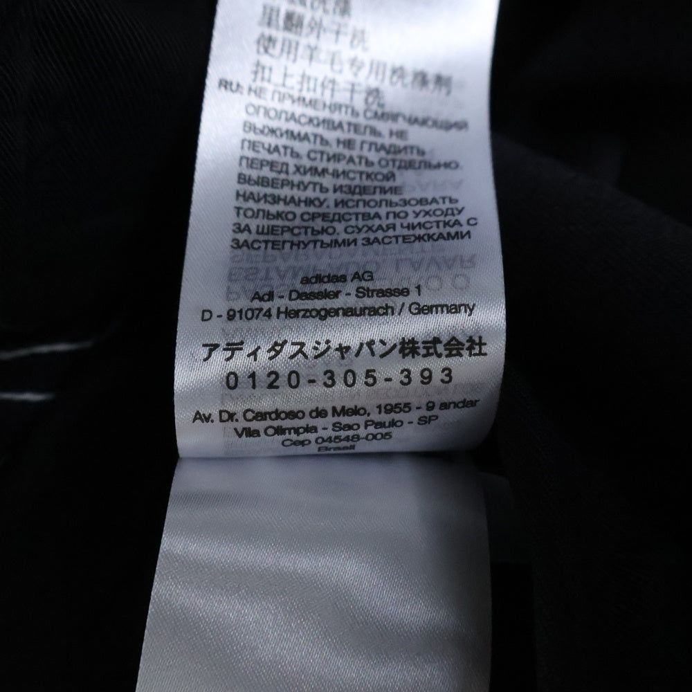 Y-3(ワイスリー) REFINED WOOL SKIRT リファインド ウール 6ボタン ドローストリング マキシスカート ブラック レディース IW7458