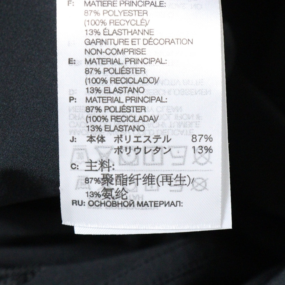 Y-3(ワイスリー) W VENT SKIRT ベンテッド マルチポケット ドローストリング ハイウエスト ロングスカート ブラック レディース JD1477