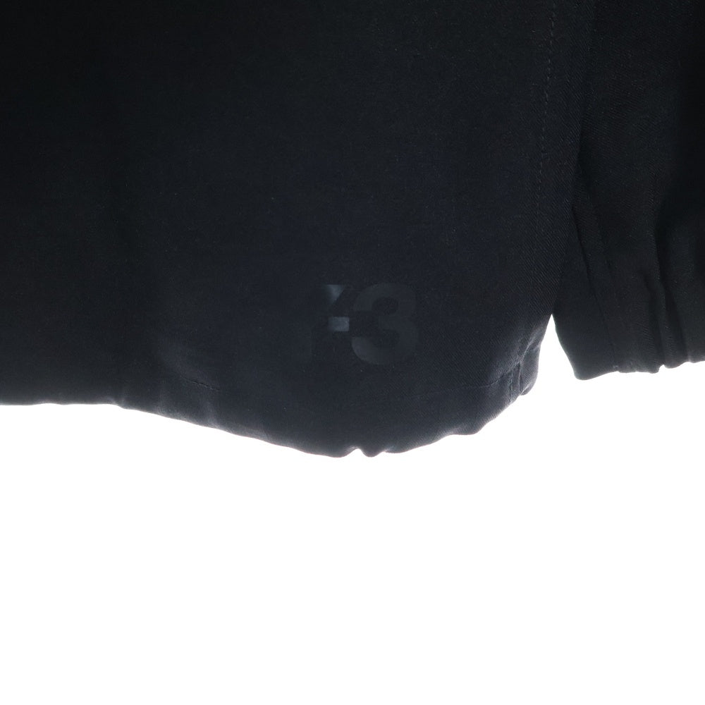 Y-3(ワイスリー) SP UNI COACH JK スポーツ ユニフォーム 胸ポケット ドローストリング コーチジャケット ブラック IN8703