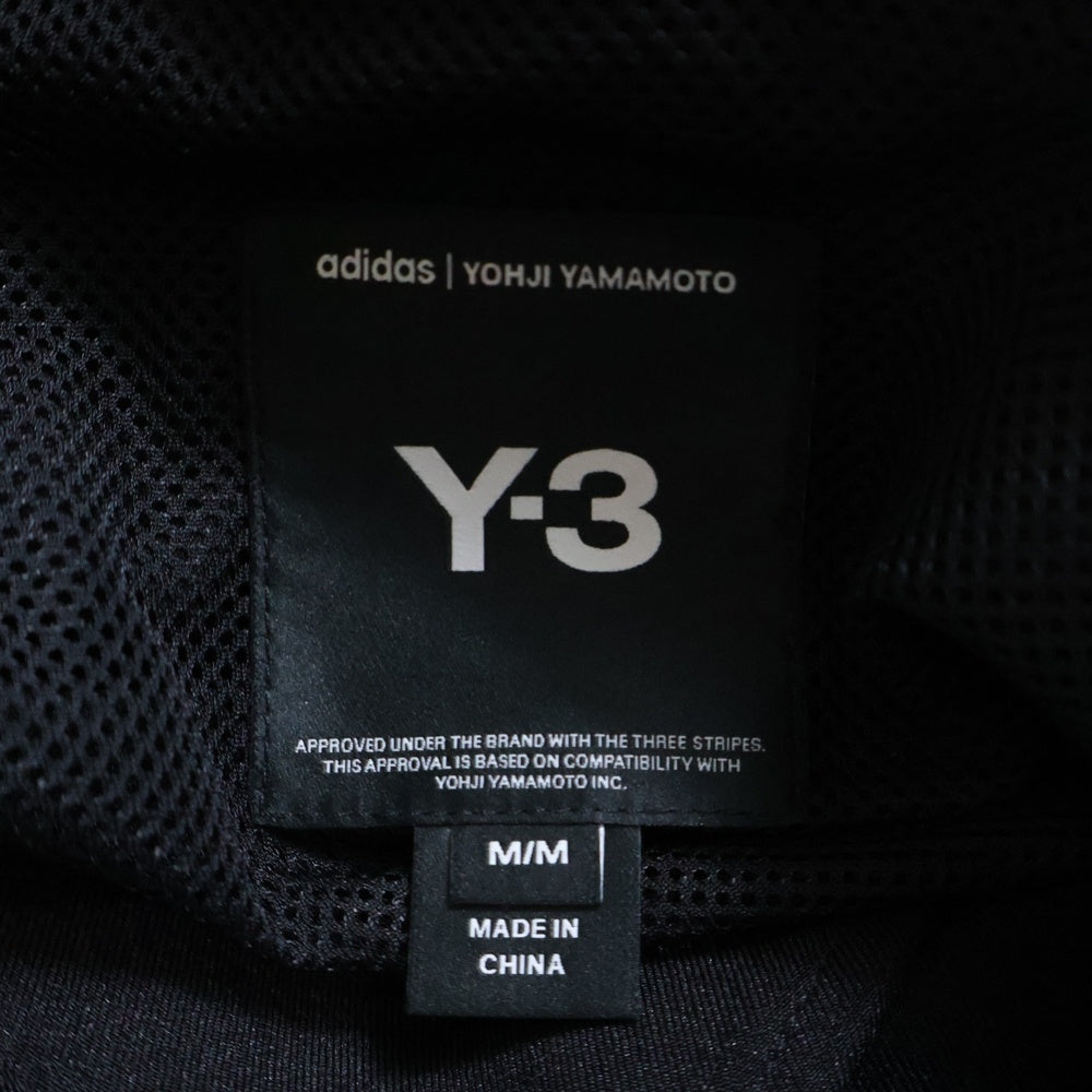 Y-3(ワイスリー) SP UNI COACH JK スポーツ ユニフォーム 胸ポケット ドローストリング コーチジャケット ブラック IN8703