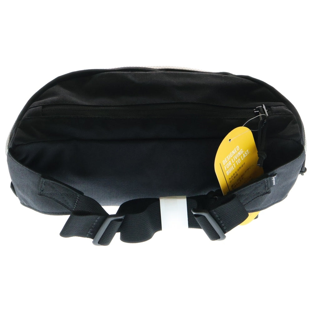 SUPREME(シュプリーム) 24AW Waist Bag リフレクター ウェストバッグ ブラック/シルバー
