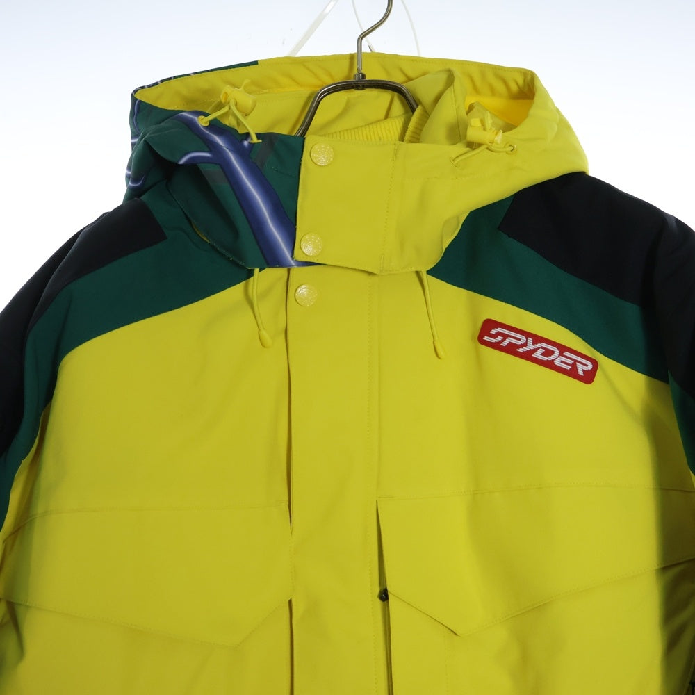 SUPREME(シュプリーム) 24AW Spider Technical Jacket スパイダー テクニカルジャケット ライナー付 ジップアップフーデッドジャケット イエロー