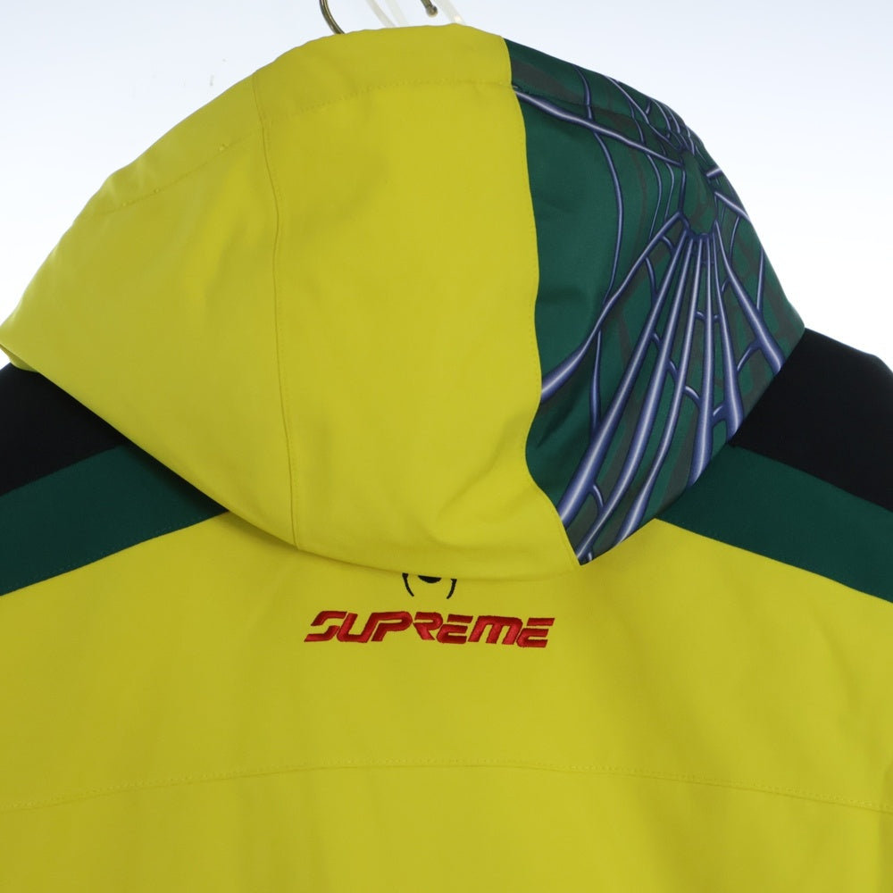 SUPREME(シュプリーム) 24AW Spider Technical Jacket スパイダー テクニカルジャケット ライナー付 ジップアップフーデッドジャケット イエロー