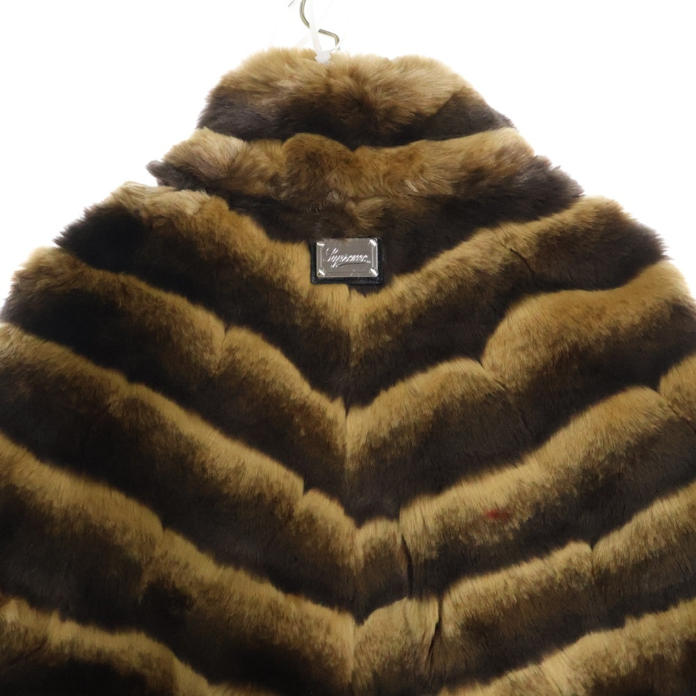 SUPREME(シュプリーム) 24SS Faux Fur Jacket フェイクファー ジャケット ブルゾン ブラウン