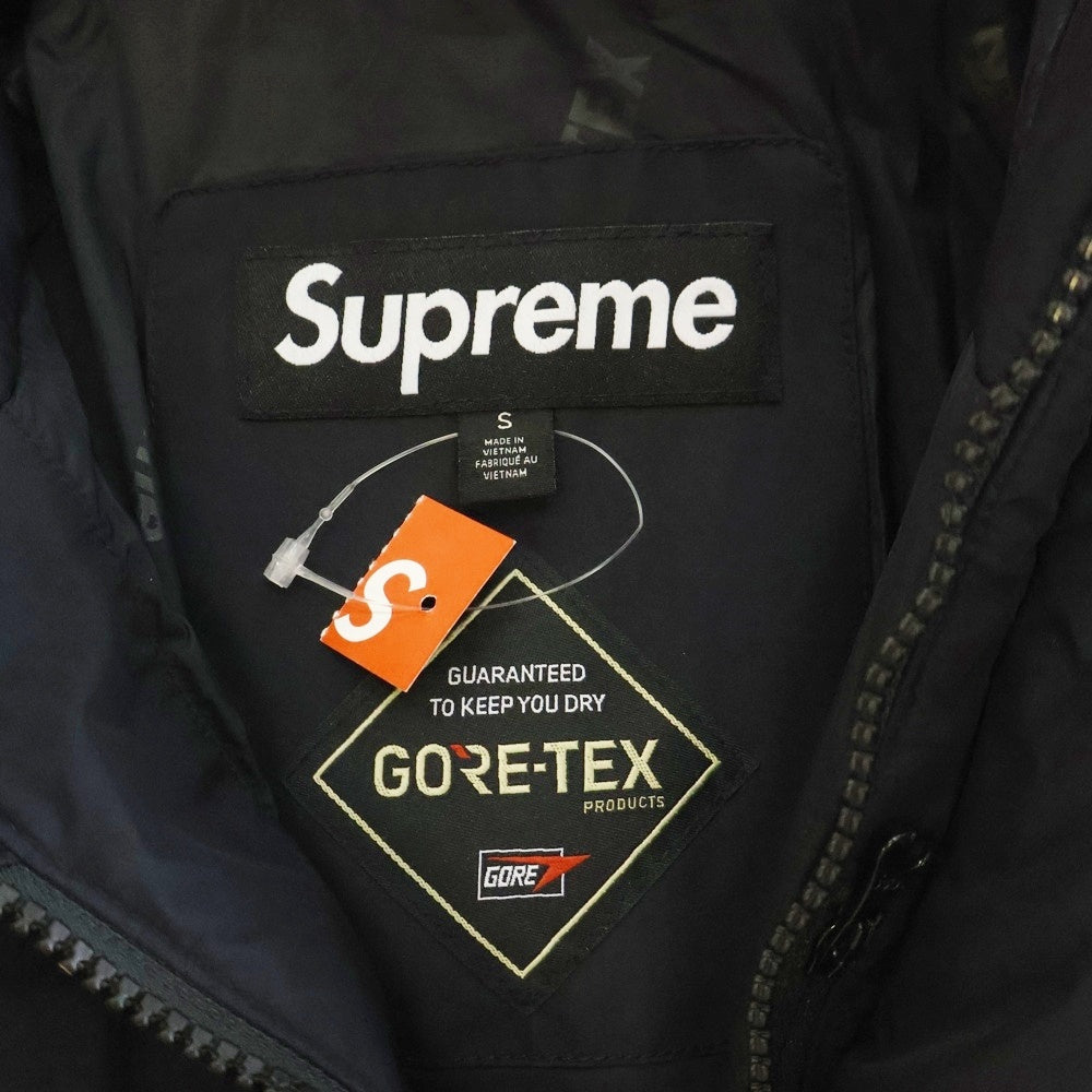 SUPREME(シュプリーム) 24AW GORE-TEX 900-Fill Down Parka ゴアテックス 900フィルパワー ジップアップフーデッドダウンジャケット ブラック