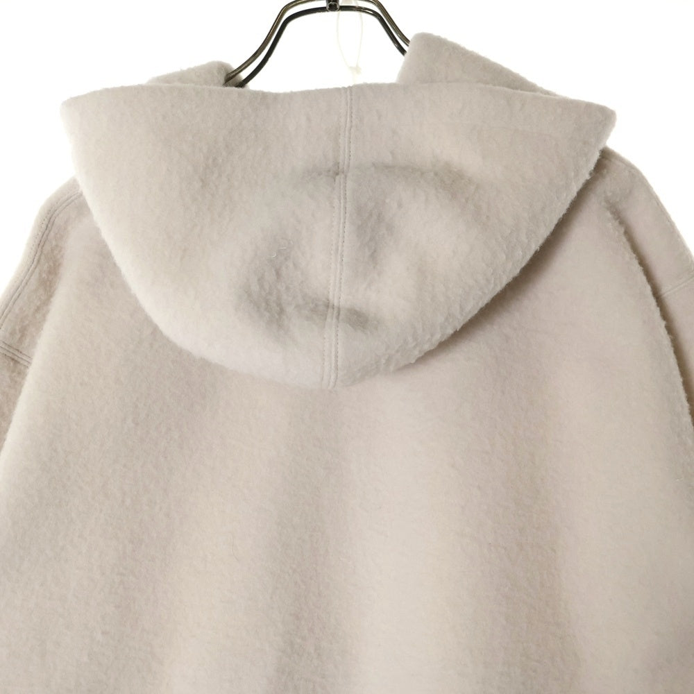 SUPREME(シュプリーム) 24AW Pilled Zip Up Hooded Sweatshirt パイルドジップアップパーカー アイボリー