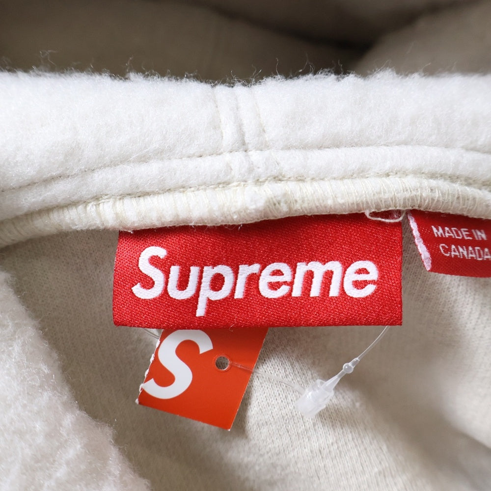 SUPREME(シュプリーム) 24AW Pilled Zip Up Hooded Sweatshirt パイルドジップアップパーカー アイボリー