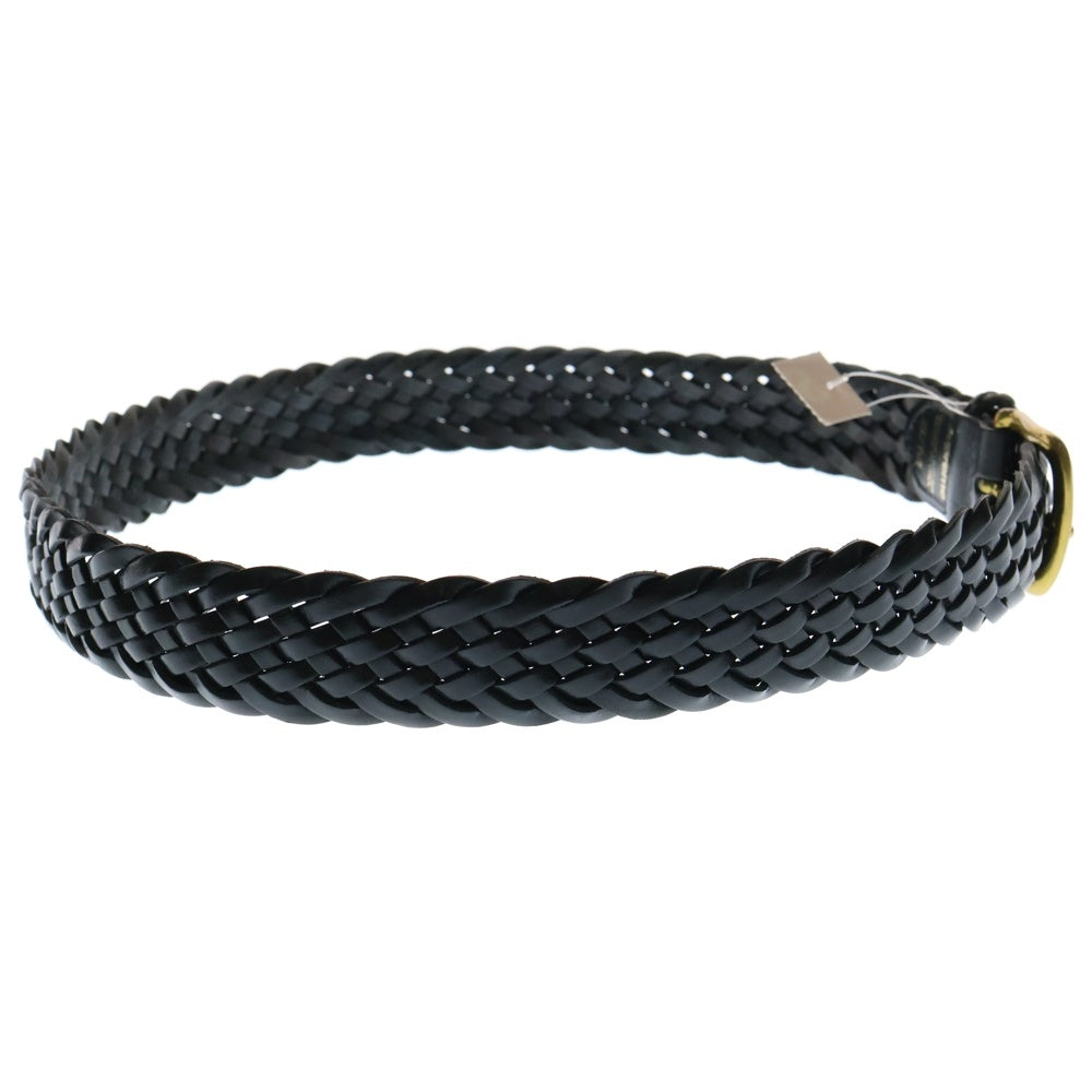 SUPREME(シュプリーム) 15SS Braided leather belt ブレーデッドレザーベルト ブラック