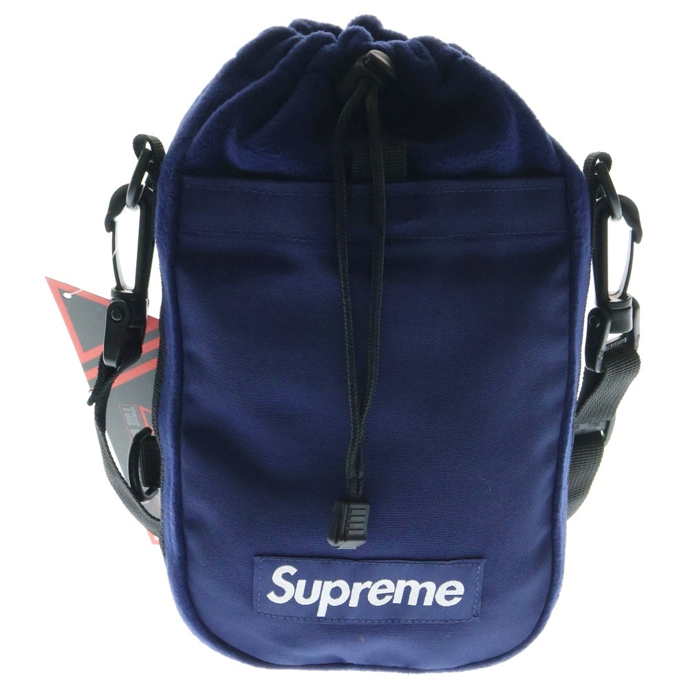 SUPREME(シュプリーム) 24AW Polartec Sling Bag ポーラテック ボックスロゴ スリングバッグ ネイビー