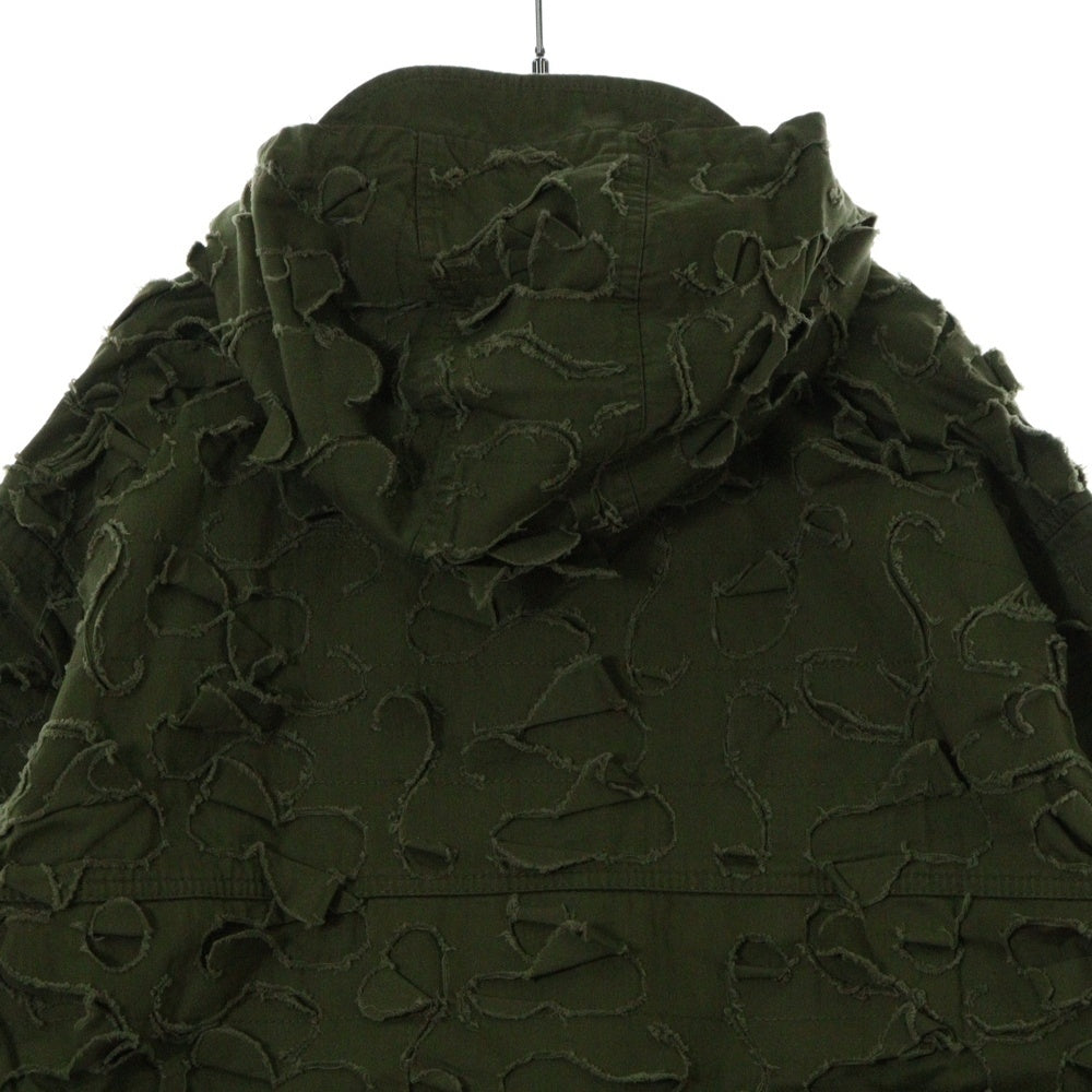 SUPREME(シュプリーム) 22AW Griffin Anorak グリフィン ダメージ加工 アノラックパーカ ジャケット カーキ