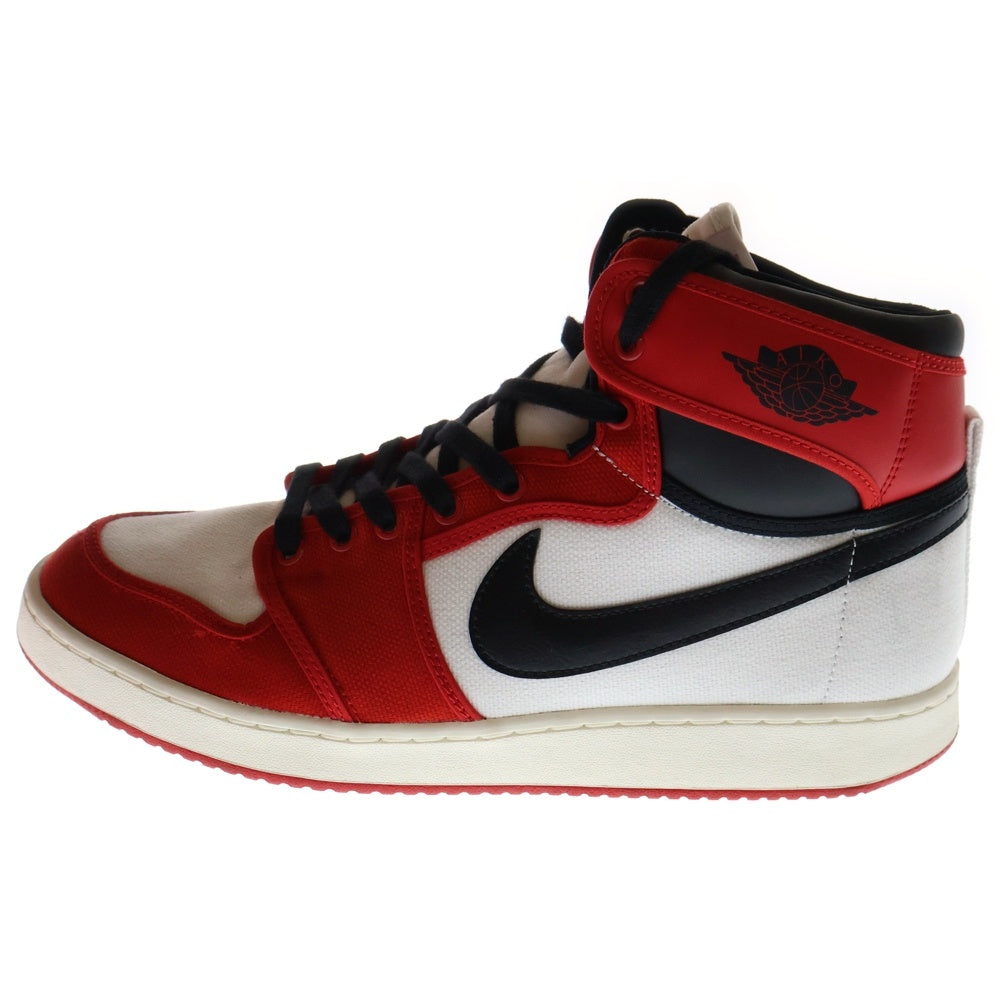 NIKE(ナイキ) AIR JORDAN 1 KO HIGH CHICAGO エアジョーダン1 ノックアウト シカゴ ハイカットスニーカー レッド/ホワイト US12/30cm DA9089-100